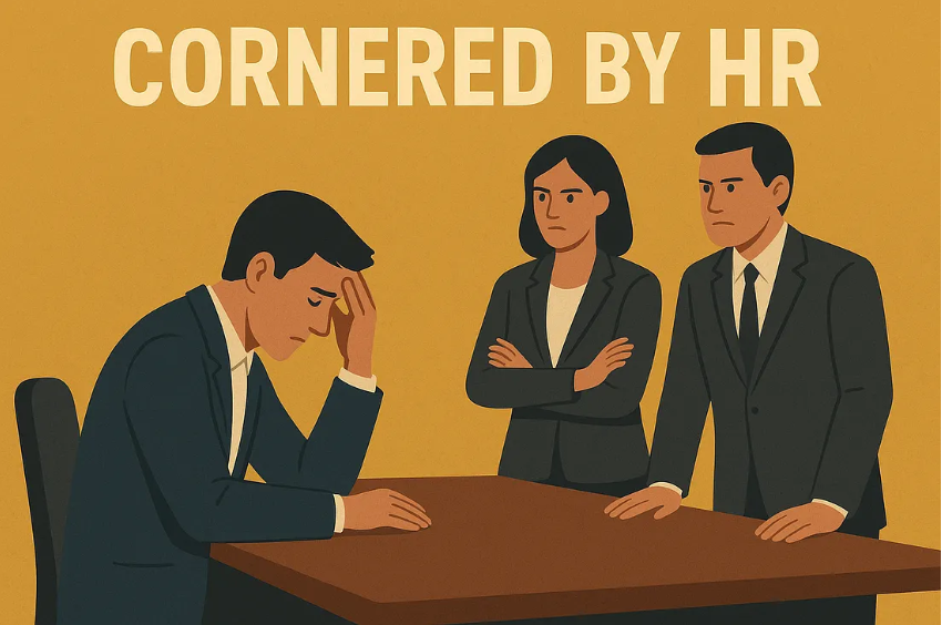 Feeling cornered by HR?