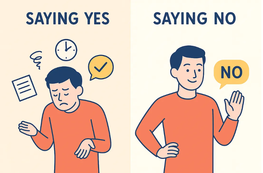 Learn to say NO – without fights, without guilt and without regrets!